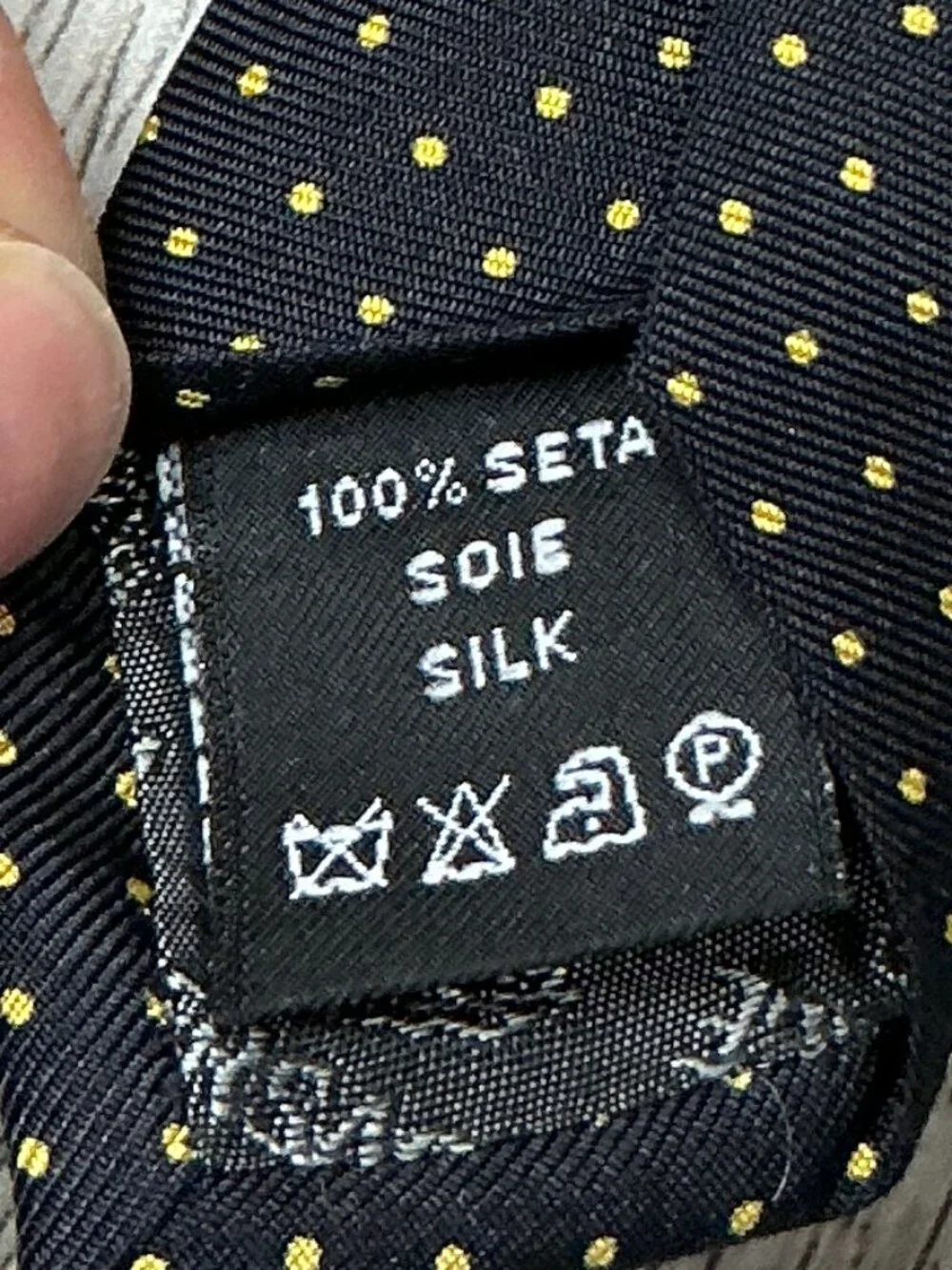 Versace Black Gold Medusa Coin Silk Tie
